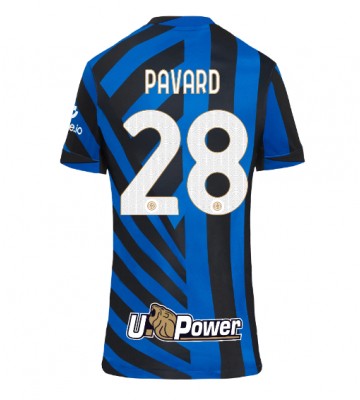 Inter Milan Benjamin Pavard #28 Hemmatröja Kvinnor 2024-25 Kortärmad